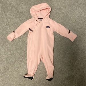 Patagonia baby one piece fleece